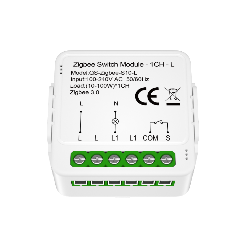 ANTIK Smart 1 Kanálový prepínací modul Zigbee bez neutrálu