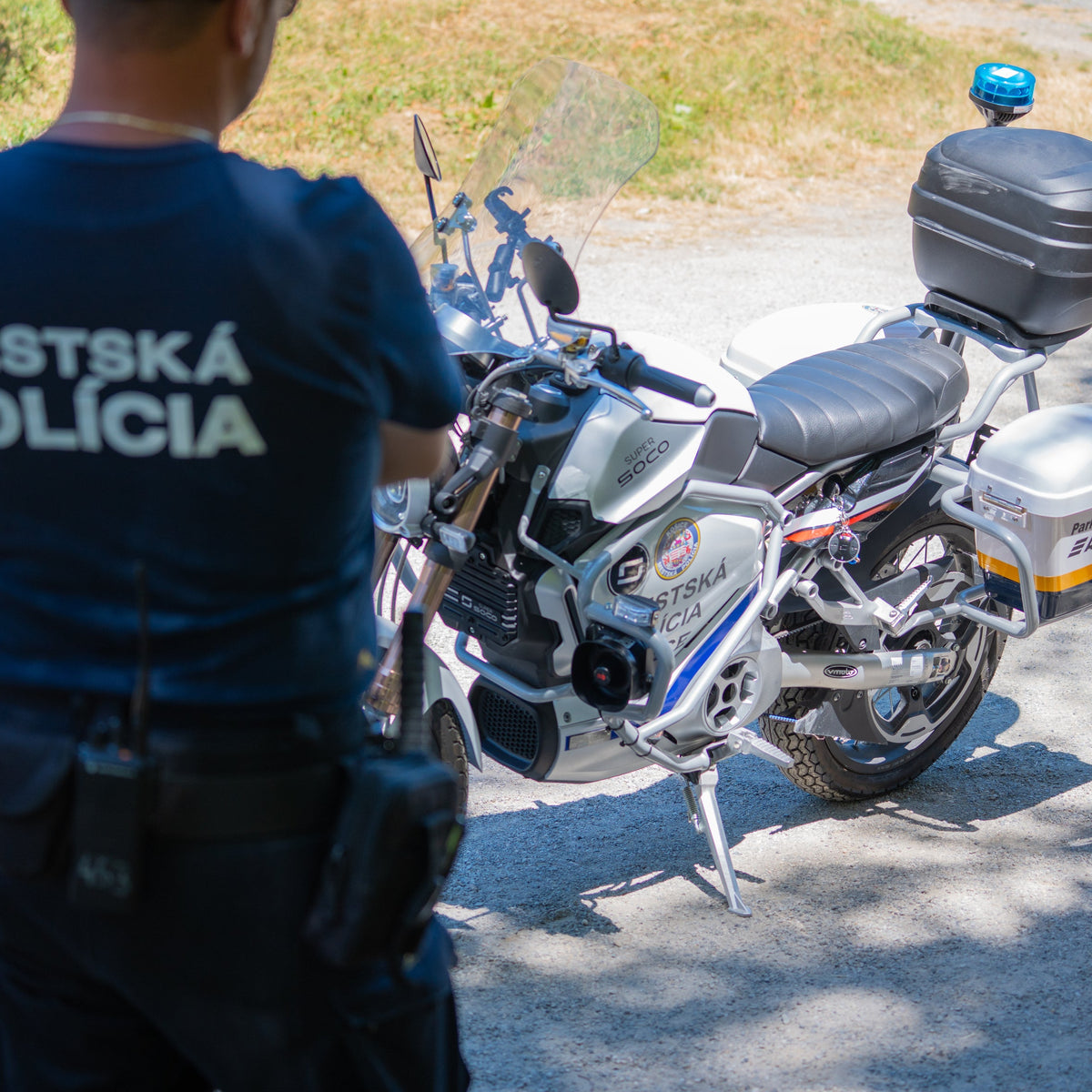 E-flotila mestskej polície