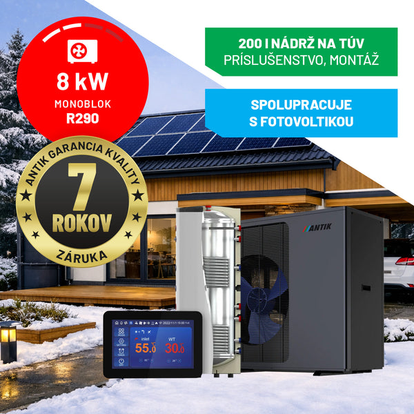ANTIK systém vykurovania 8 kW ECO